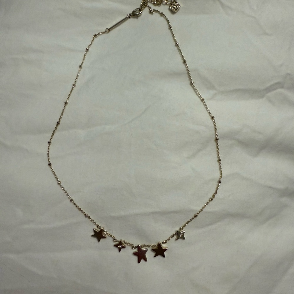 Kendra Scott Jae Star Choker Necklace in Gold